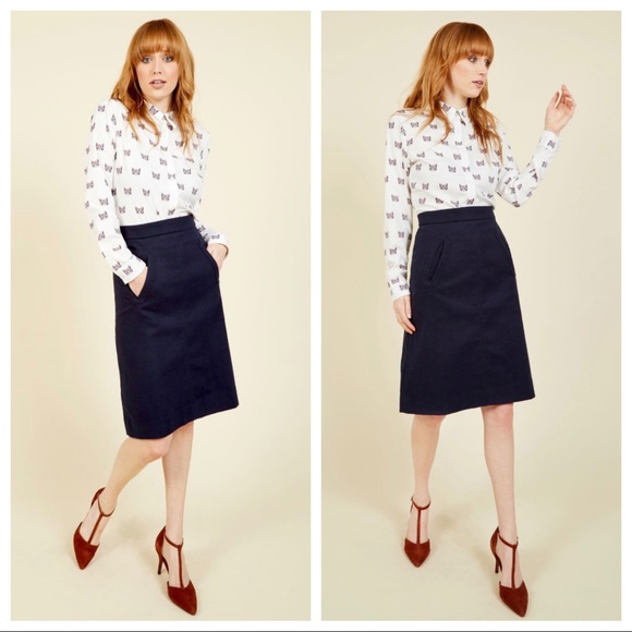 Modcloth Dresses & Skirts - ModCloth Aptitude for Anthropology A-Line Skirt